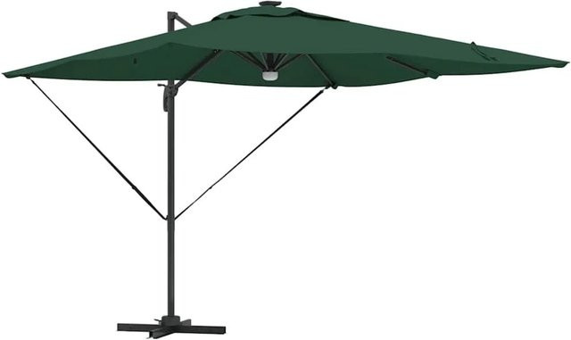 vidaXL Roma Sonnenschirm Grün aus Aluminium und Polyester B/T/H: 286 x 284 x 270 cm - Bild 1