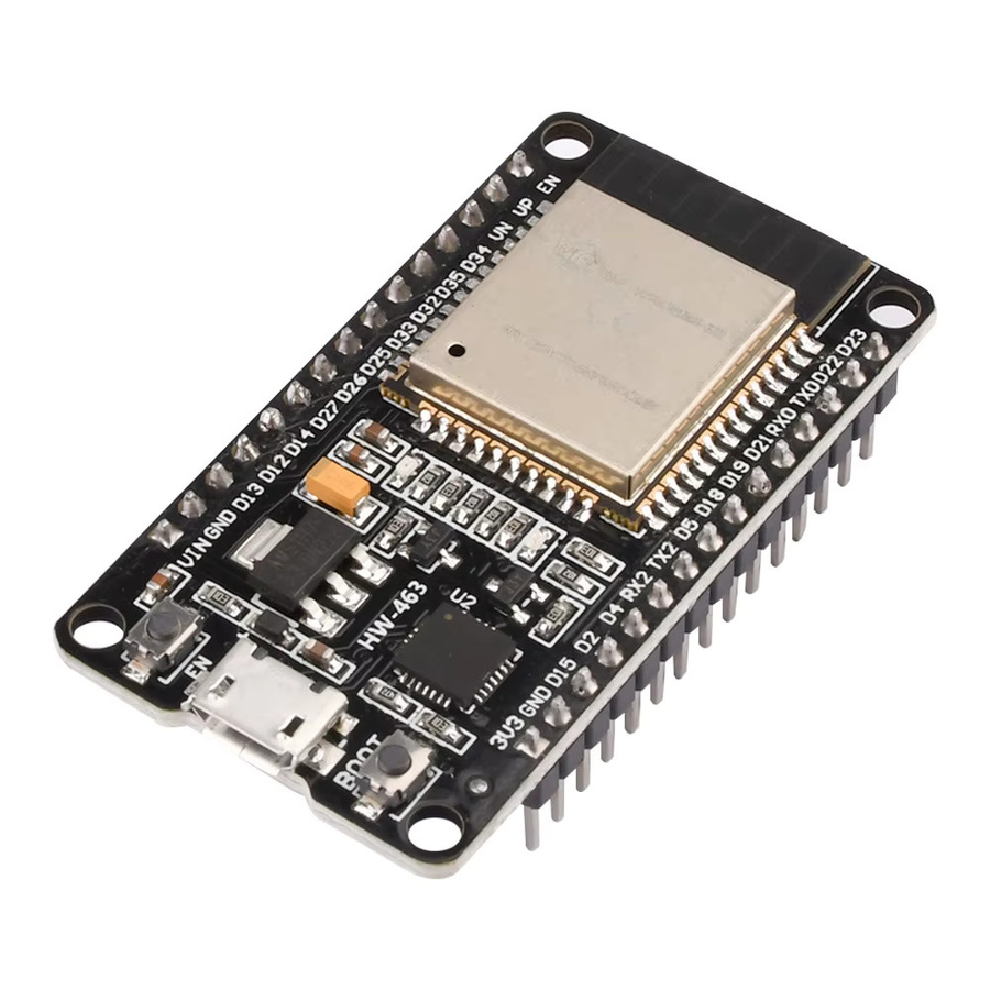 ESP32 DC 5V Entwicklungsboard CP2102 Edition mit WiFi und Bluetooth in Schwarz - Bild 2