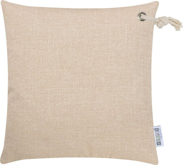 Kissen RIVA MAGMA quadratisch in Braun und Beige aus Baumwolle und Polyester, Breite: 40,0 cm - Bild 1