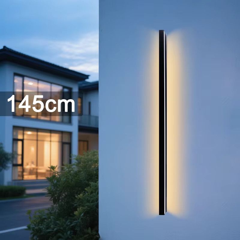 EnwYe Moderne LED Wandleuchte für den Außenbereich in Warmweiß IP65 Wasserdicht - Bild 2