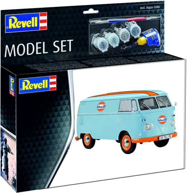Revell VW T1 Panel Van Gulf Decoration, Modellset, 1:24 - Bild 5