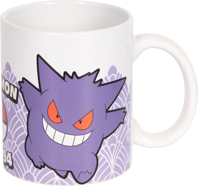 Pokémon Gengar Ghost Tasse aus Keramik in Lila für Erwachsene - Bild 1