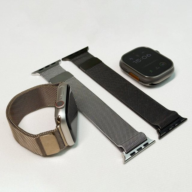 Milanese Loop Strap Uhrenarmband Edelstahl, Unisex - Bild 1