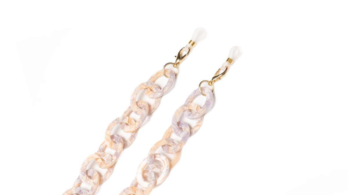 Chades Brillenkette, Acetat, lila, Unisex - Bild 1