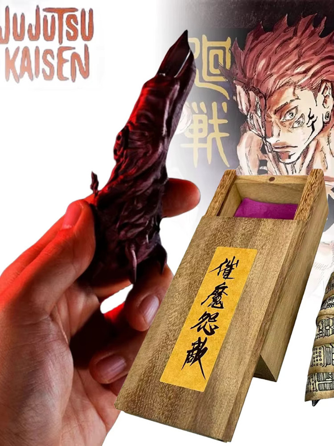 Bandai Jujutsu Kaisen Ryomen Sukuna Fingerfiguren, Actionfigur - Bild 5