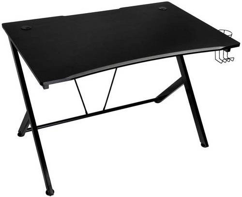 Nitro Concepts D12 Gaming-Tisch in Schwarz mit matter Oberfläche - Bild 1