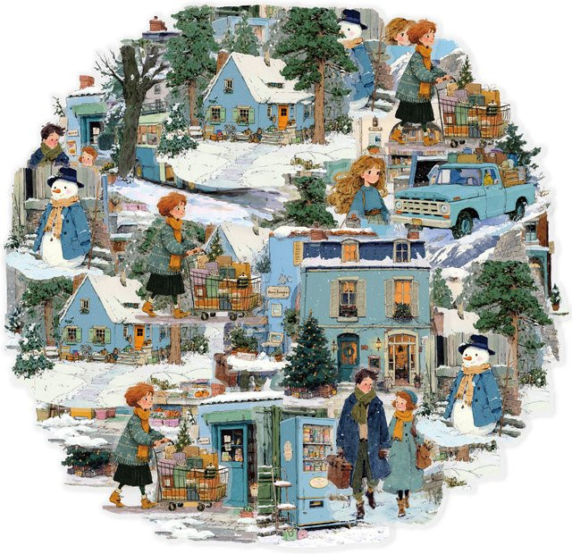 Etori Life Shopping Trip Winter Cottage, Fantasy, Set / Bundle - Bild 1