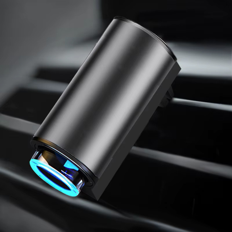 YESPLEASE Elektrischer Auto Lufterfrischer mit Aroma Diffusor für Ätherische Öle in Schwarz - Bild 5