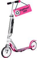 Hudora BigWheel GC 205 Klappbarer Scooter für Mädchen in Weiß, Pink und Rosa - Bild 1
