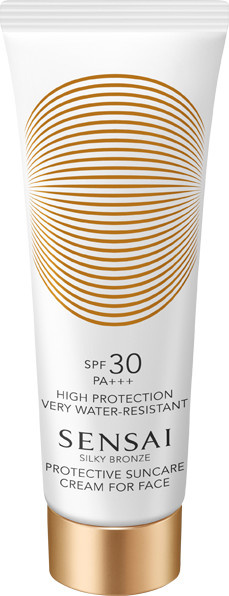 Sensai Silky Bronze Protective Suncare Cream, 30 ml, LSF 30, Bronze, Schimmernd - Bild 1