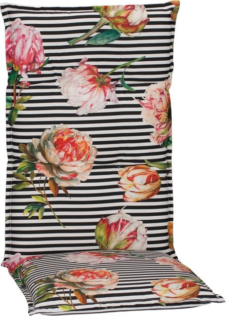 Beo Hochlehner-Saumauflage Toronto Rose mit Schaumstofffüllung und Bindebändern, Farbe: Rose - Bild 1