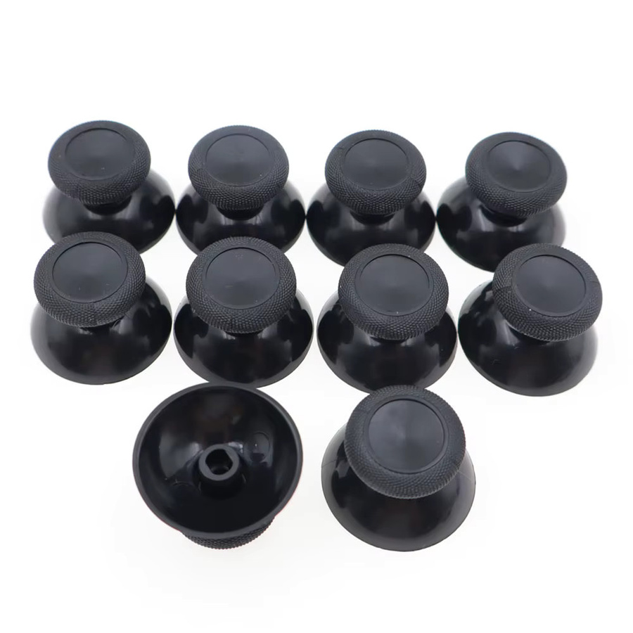 TingDong 10 Stück 3D-Analog-Stick-Abdeckungen für Xbox Series X/S Controller, Thumbstick-Kappen in Schwarz - Bild 2