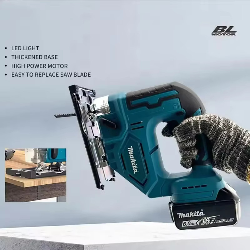 Makita DJV182Z Bürstenlose Akku-Stichsäge mit Akku-Fassgriff 340 W - Bild 4