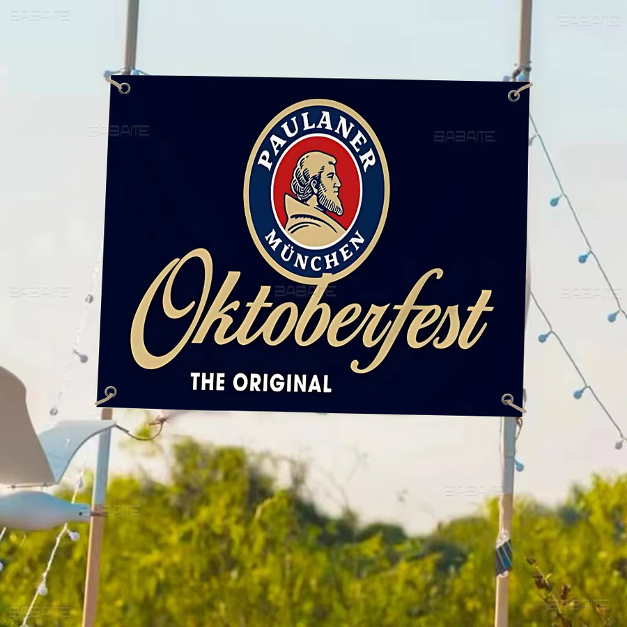 Paulaner Retro-Flaggen für die Innendekoration im Oktoberfest-Stil - Bild 4