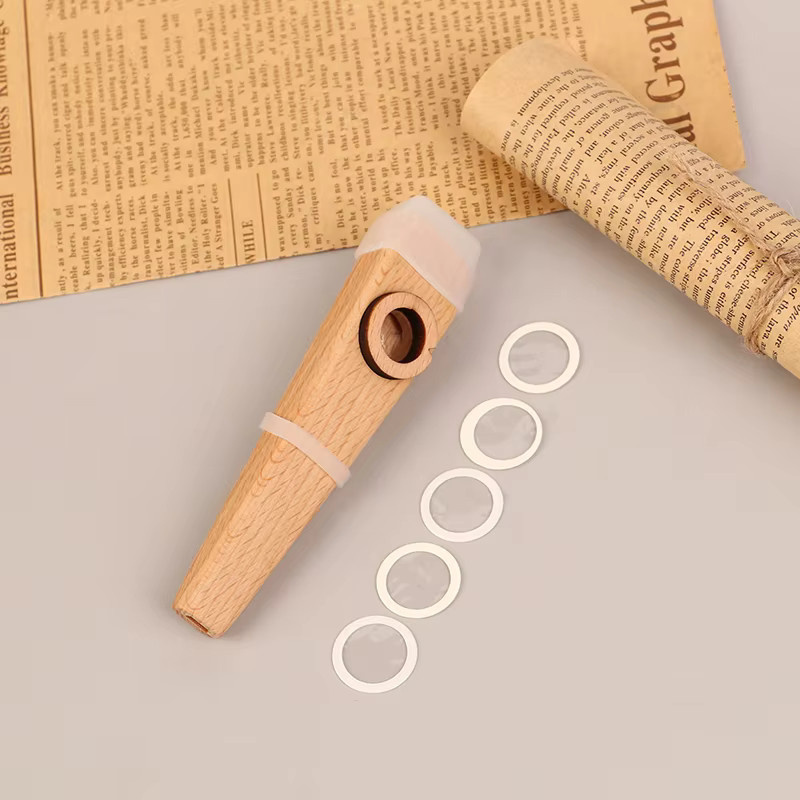 Sommer6 Kazoo, hölzerne Holzflöte, 1 Stück - Bild 2