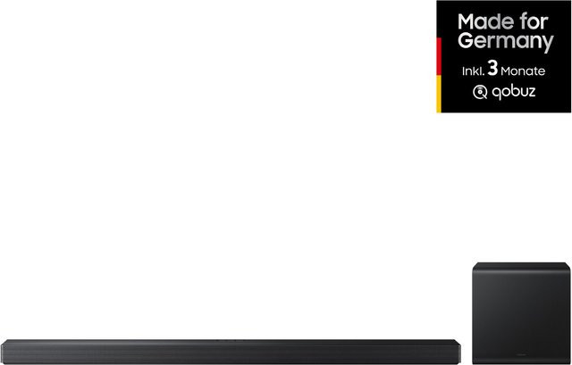 Samsung Q-Serie Soundbar HW-QS710GF 3.1.2-Kanal mit kabellosem Subwoofer Schwarz mit Dolby Atmos, Bluetooth, WLAN und HDMI - Bild 1