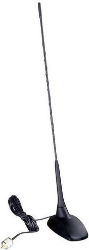 Albrecht CB-Magnetantenne CBM-516 in Schwarz, 44 cm - Bild 1