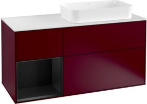 V&B Waschtischunterschrank Finion in Weiß lackiert, Breite: 120 cm, Tiefe: 50,1 cm, Höhe: 50,1 cm - Bild 1