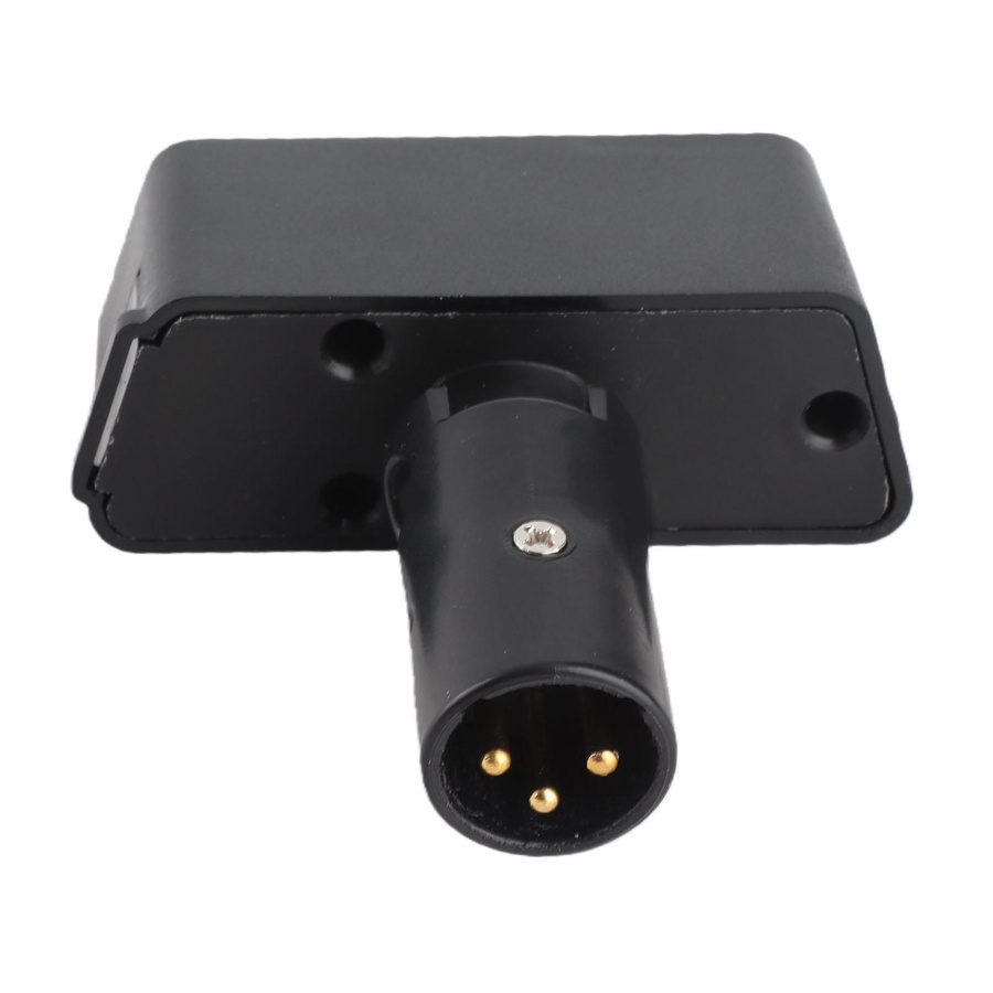 CosyHome Elektrische LED-Rollstuhlleuchte in Schwarz mit USB-Aufladung und einstellbarem Winkel - Bild 3