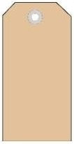 HERMA Karton-Anhänger Smooth Brown B: 6,0 cm, H: 12,0 cm, 1000 Stück - Bild 1