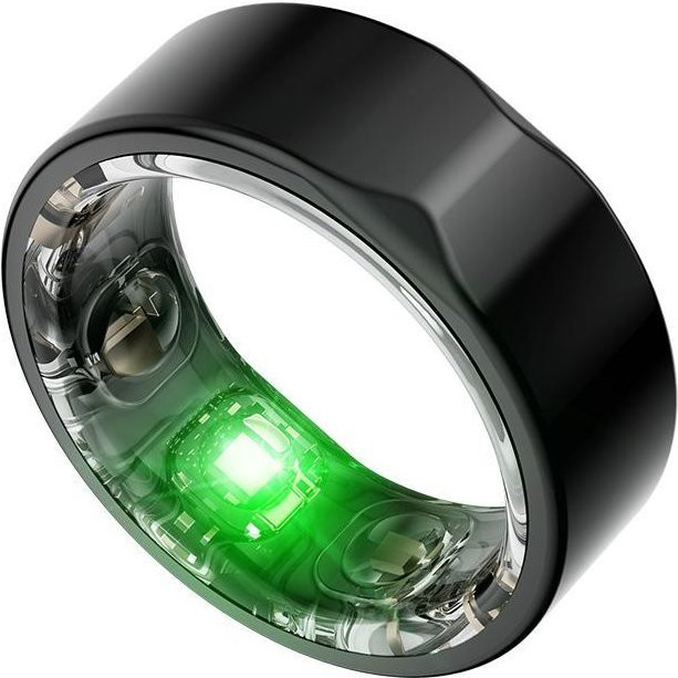 Smartring SR31 felixx Unisex in Schwarz und Silber, Größe 11 - Bild 1