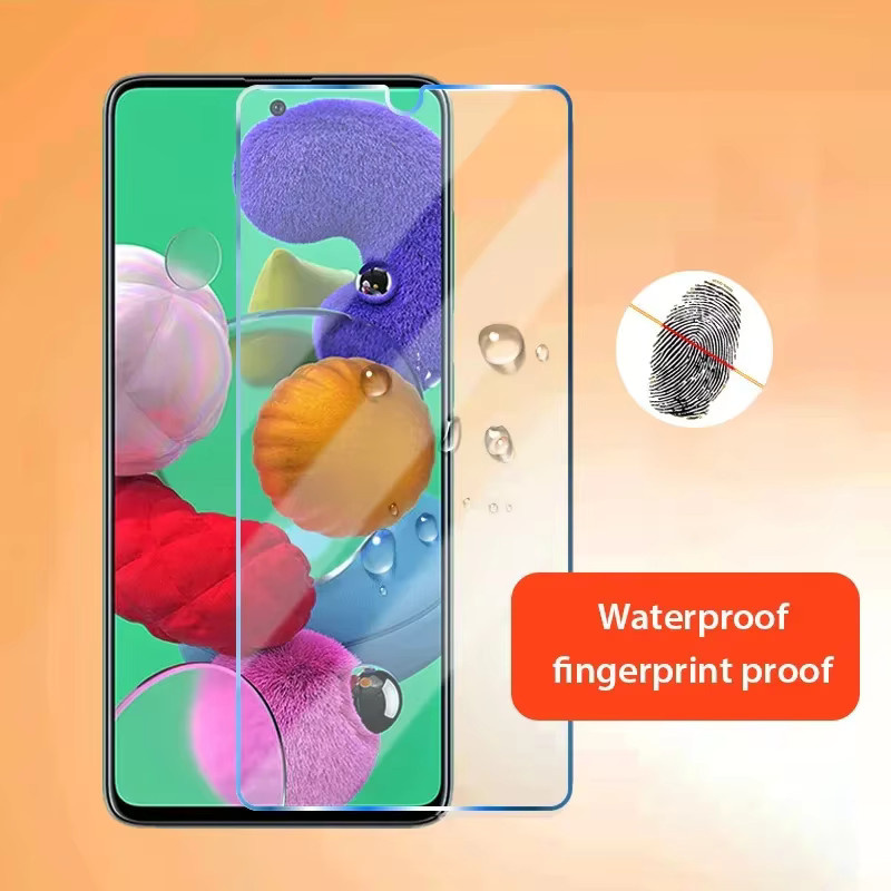 PJPK Displayschutzfolie aus gehärtetem Glas für Samsung Galaxy A13 A14 A21S A33 A34 A51 A52 A53 A54 A72 A73 A52S 5G in Transparent - Bild 2