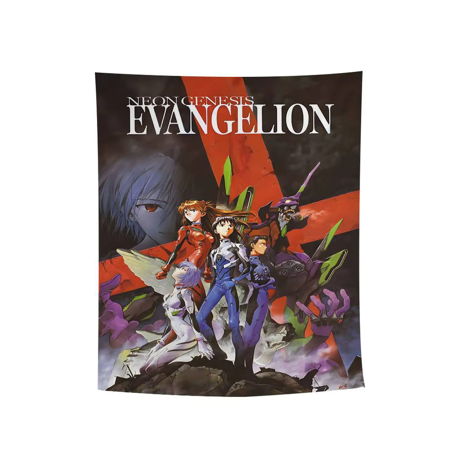 Potdemiel Anime N-Neon G-Genesis E-Evangelion DIY Wandteppich zur Wanddekoration - Bild 3