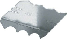 Tehalit Kupplung für LFS R 2604 verzinkt Silber, Höhe: 60 mm, 2er-Pack - Bild 1