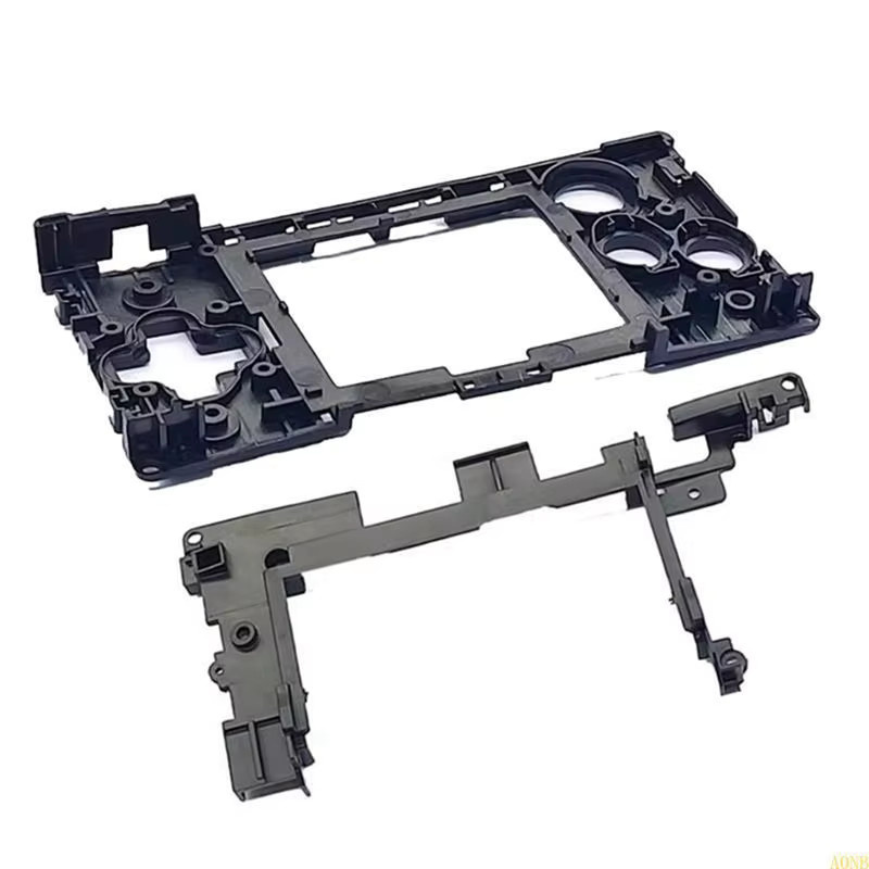 ABGN Ersatzrahmen für Game Boy Micro A0NB in Schwarz für die tragbare Aufbewahrung und den Ständer deiner Retro-Spielekonsole - Bild 3