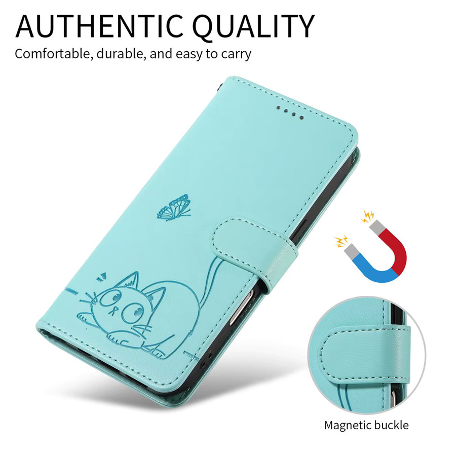Magnetische Ledertasche für OPPO und Realme Modelle C85 C75 C71 C67 C65 C61 C55 C53 C35 C33 C31 C30 C21 C15 sowie Realme 15 14 12 11 10 9 Pro Plus - Bild 4