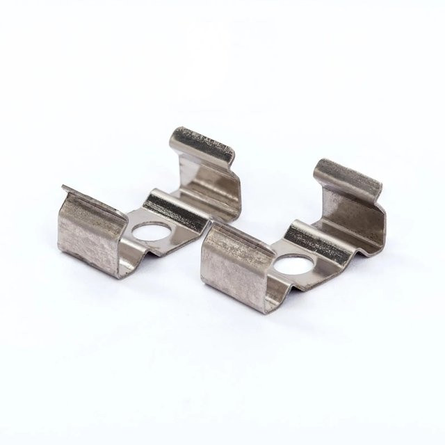 Orion Lightstyle Aluminium Kurven Profil 1090 Clips in Silber, 2 Stück Montagezubehör für LED-Profile - Bild 1