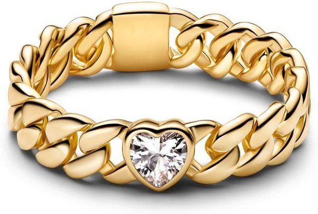 Ring 925 Silber, Herz, Schmetterling, Blume, Zirkonia, Damen - Bild 1