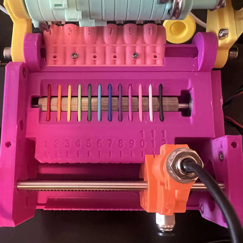 Prusa MMU3 12X Filaments Feeder Multi Color Upgrade-Kit für FDM 3D-Drucker kompatibel mit MK3S+, MK3.5, MK3.9S, MK4, MK4S und Core One - Bild 3