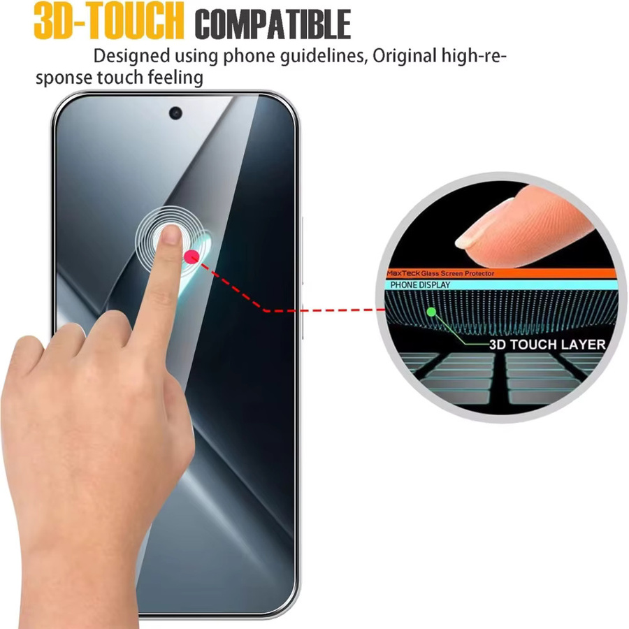 4 Stück Entsperrbare Displayschutzfolien für Xiaomi POCO X8 Pro Max F8 Ultra F7 F6 F5 X7 X6 M7 M6 X5 X4 X3 Pro Schutzglas transparent - Bild 3