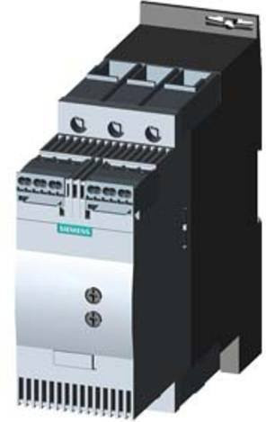Siemens Sanftstarter 3RW3038-2BB14 in Grau, Motorleistung 37kW bei 400V, Nennstrom 72A bei 480V - Bild 1