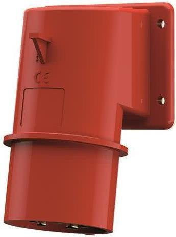 Mennekes Phasenwender Aufbaustecker 32A 5polig 6h 400V IP44 Rot - Bild 1