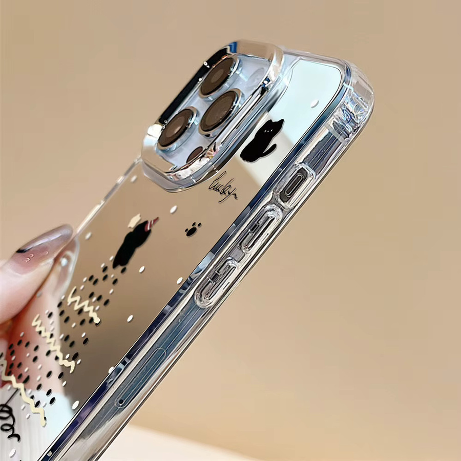 Luxus Make-Up Spiegel Handyhülle für Apple iPhone 11 bis 17 Pro Max, transparent - Bild 6