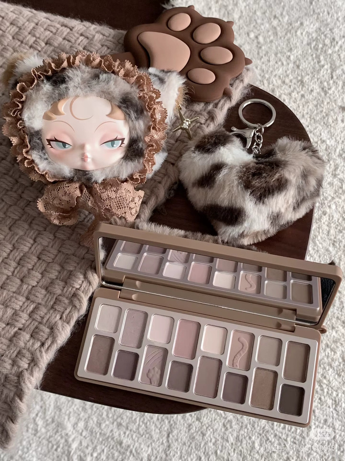 Cheeryep Qianyan Cowboy-Serie Lidschatten-Palette, 16 Farben, Pink Brown - Bild 4