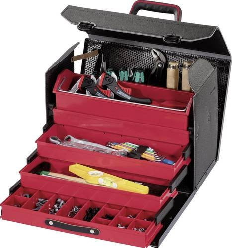 Parat TOP-LINE Plus Organize 43000561 Profi Werkzeugtasche unbestückt, Schwarz, B: 43,0 cm, H: 33,0 cm, T: 22,0 cm - Bild 1