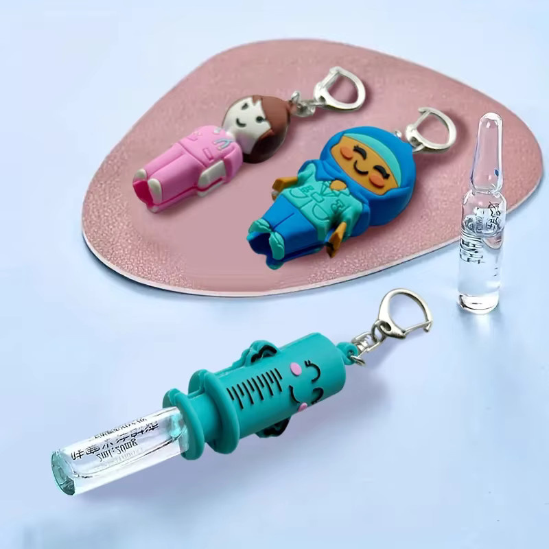 Ampulle Flaschenöffner Schlüsselanhänger, Plastic - Bild 1