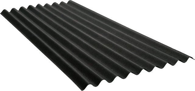Onduline Base Bitumenwellplatte Schwarz B: 855 mm, H: 2000 mm - Bild 1