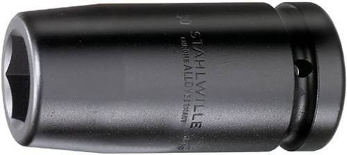 Stahlwille Impact Sechskant Steckschlüsseleinsatz SW 33 mm, Länge: 110 mm, Farbe: Schwarz - Bild 1