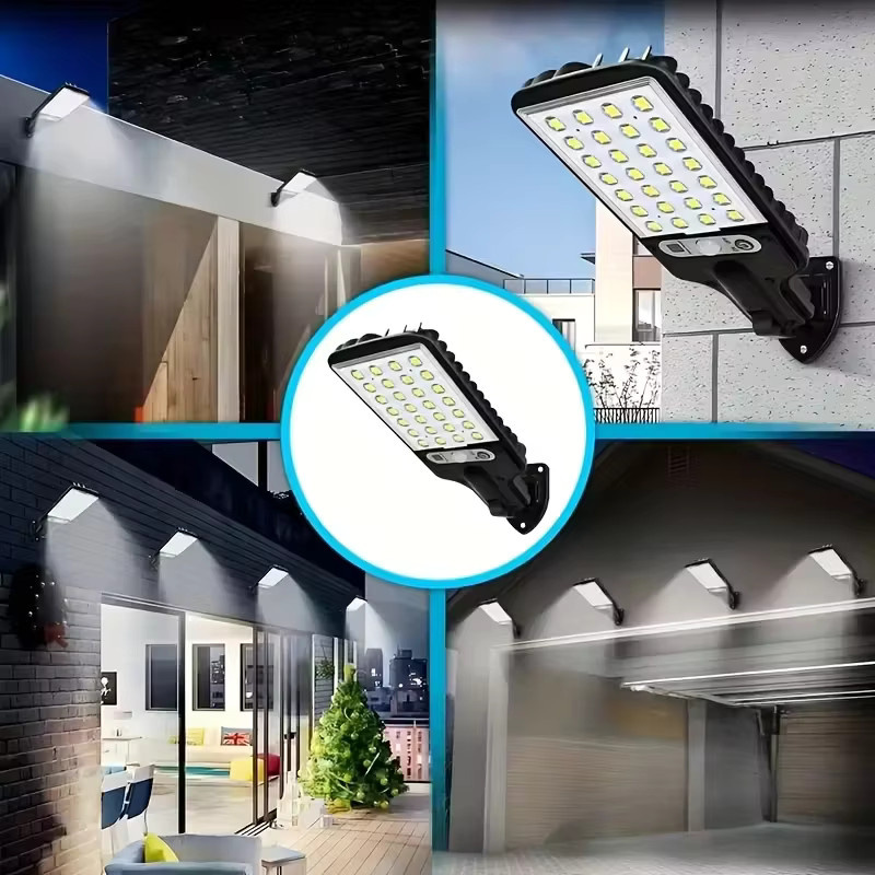 Solar-LED-Außenstrahler in Weiß für Garten, Terrasse und Wege, moderne Solar-Spotlampen für die Akzentbeleuchtung - Bild 5