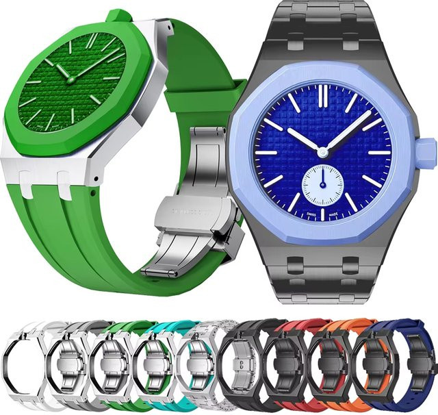 Armbandumwandlungsset Edelstahl, Silikon, Unisex - Bild 1