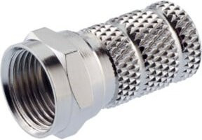 Kathrein F-Schraubstecker EMK 15 in Silber - Bild 1