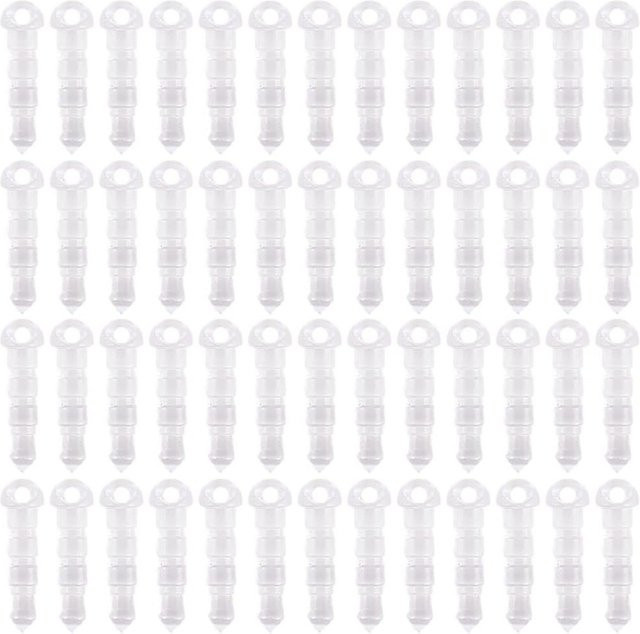 80 Stück Staubschutz-Abdeckungen für 3,5 mm Kopfhörer-Klinken aus transparentem Kunststoff - Bild 1