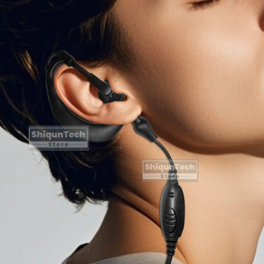 Baofeng UV-9R Wasserdichte Headsets in Schwarz für UV-9R Plus UV-68Pro Max V2 UV-XR Walkie Talkie und Funkgeräte - Bild 5