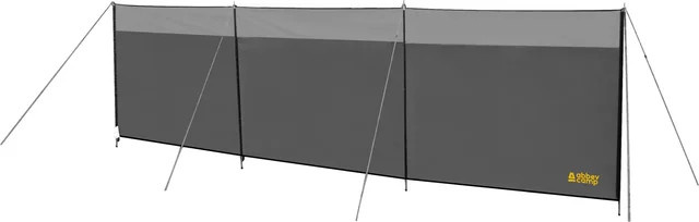 Abbey Camp Chicago-500 Windschutz Paravent aus Polyester in Grau - Bild 1