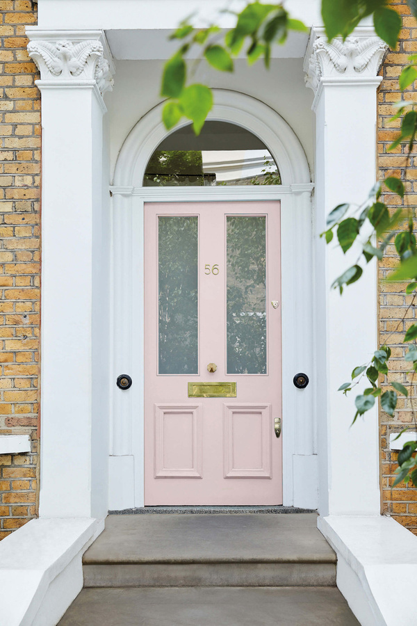 Little Greene Intelligent Exterior Eggshell Holzfarbe Dorchester Pink 213, 1 l - Bild 1