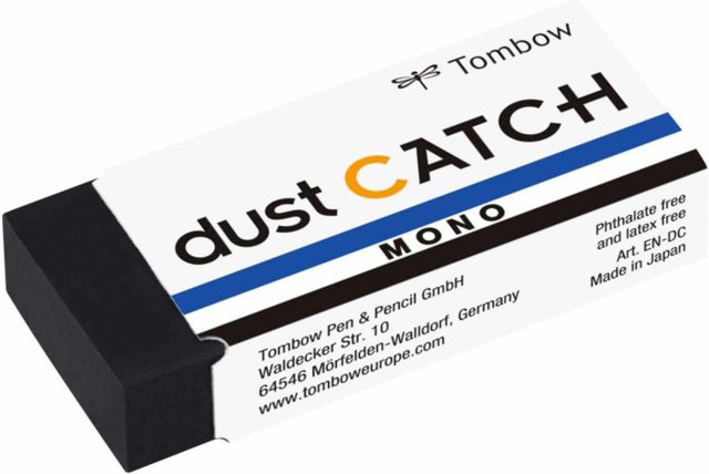 Tombow MONO Radiergummi Dust Catch aus PVC - Bild 1